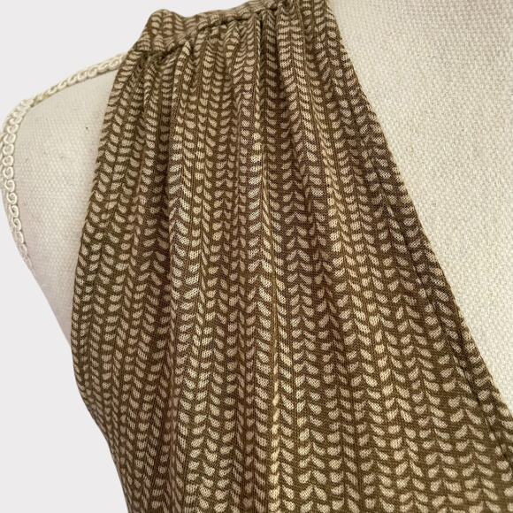 Lucky Brand Tank Top V Neck Brown Neutral Sleeveless Casual Layers XS - Picture 3 of 6